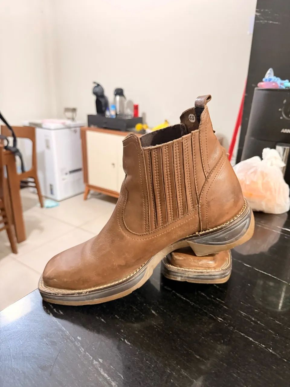 Bota Texana solado jump