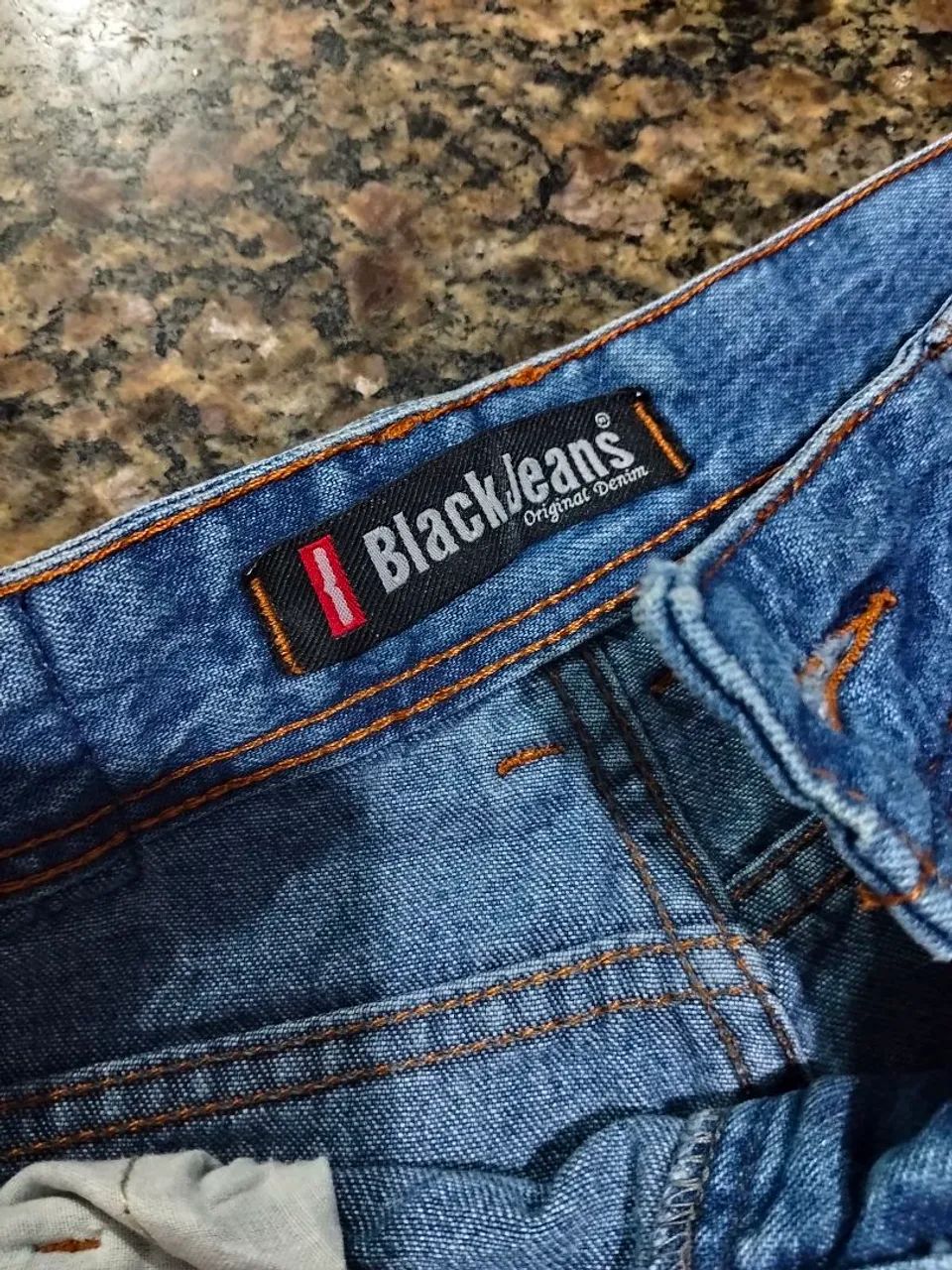 calça jeans masculina black jeans 42 - Foto 2