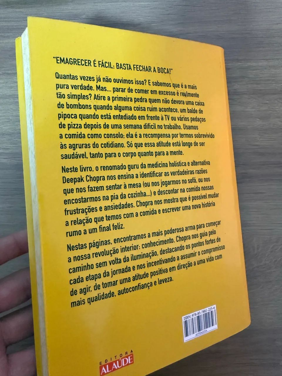 Livro ?VOCÊ TEM FOME DE QUE?deepak chopes - Foto 3
