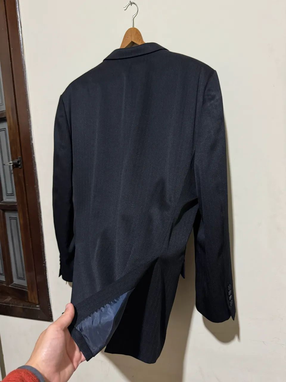 blazer masculino vila romana preto - Foto 3