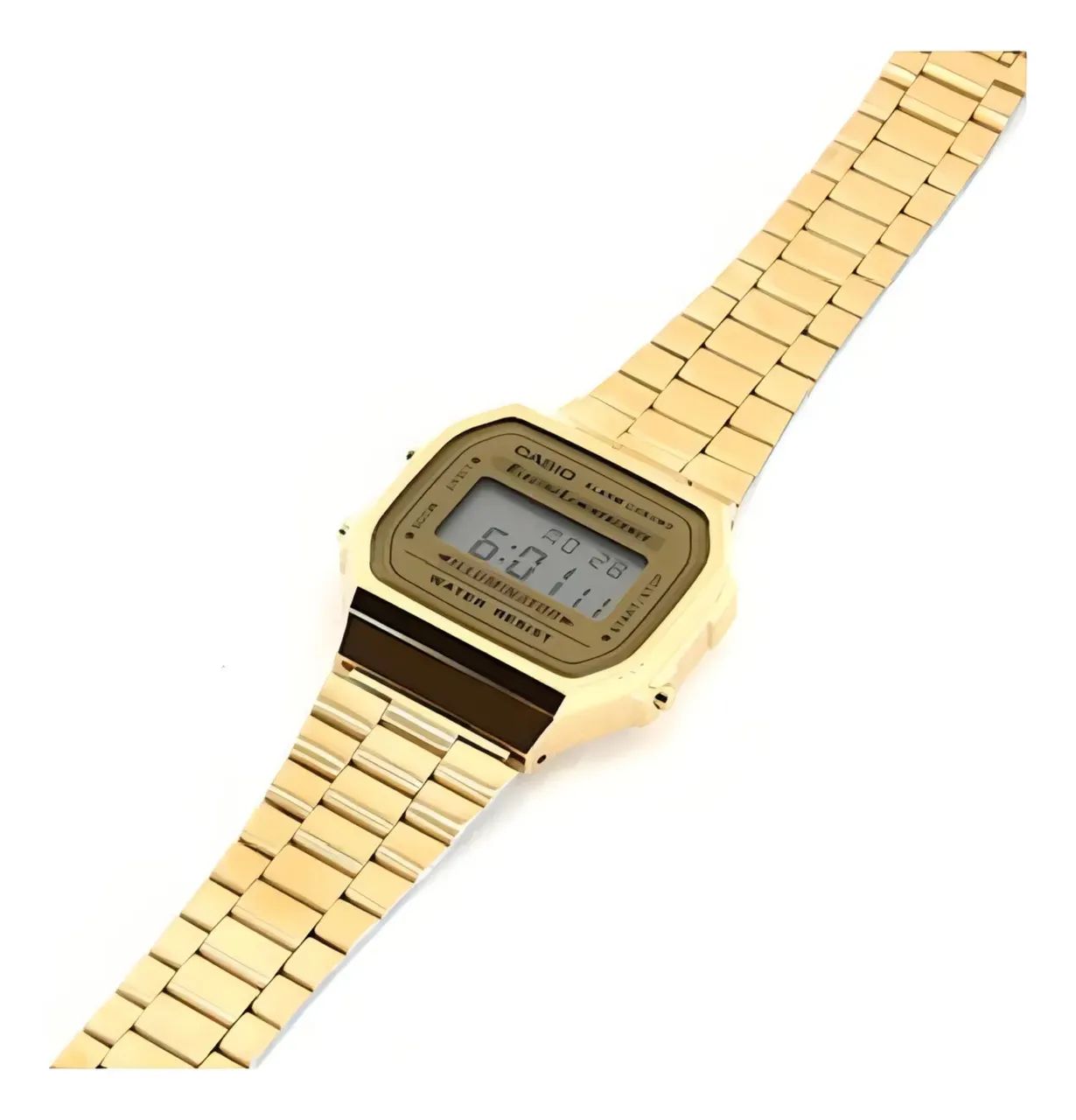 Relógio Casio Vintage Dourado Original - Foto 4