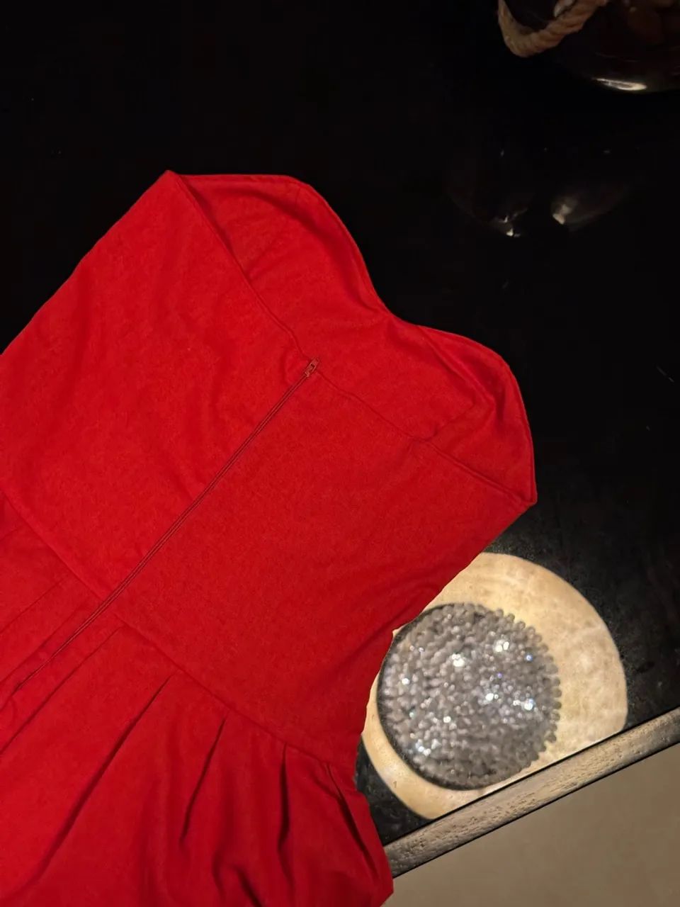 Vestido babado tomara que caia - Foto 3