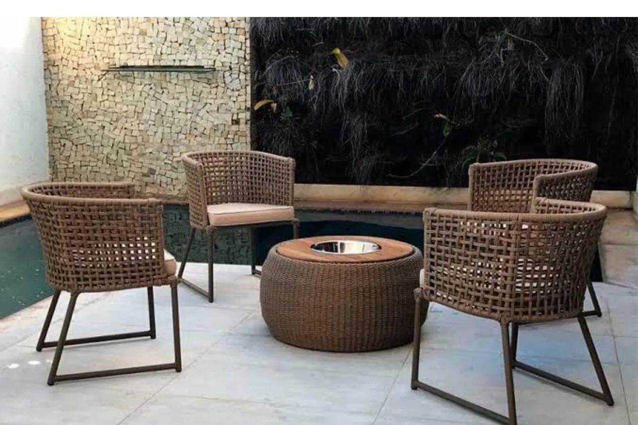 Mesas, Poltronas,Sofás em Corda Náutica  - Foto 2