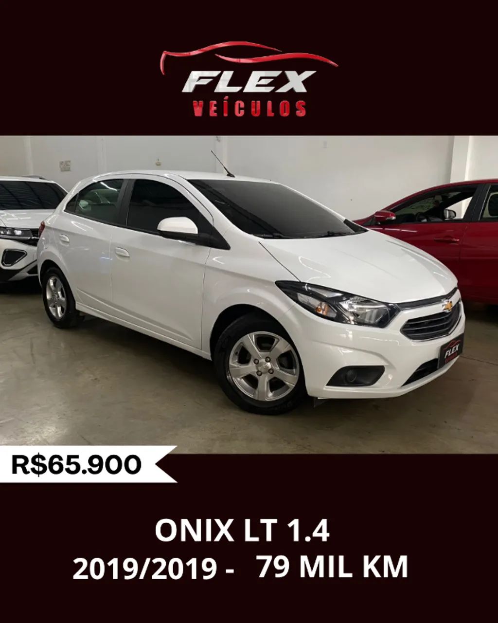 Chevrolet Onix Hatch LT 1.4 8V Flex Mec. 4P 2019