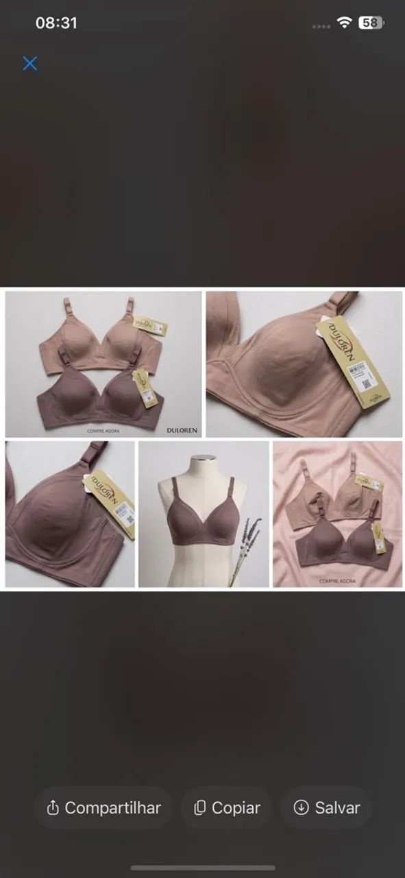 2 sutiã duloren, plus size; novo