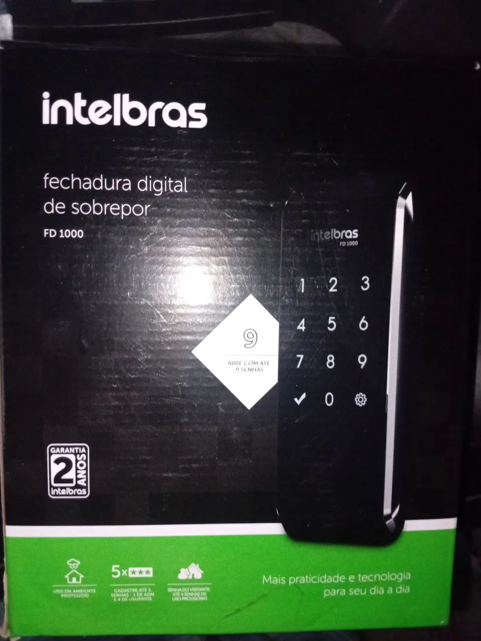 Fechadura eletronica intelbras fd 1000 - Foto 2