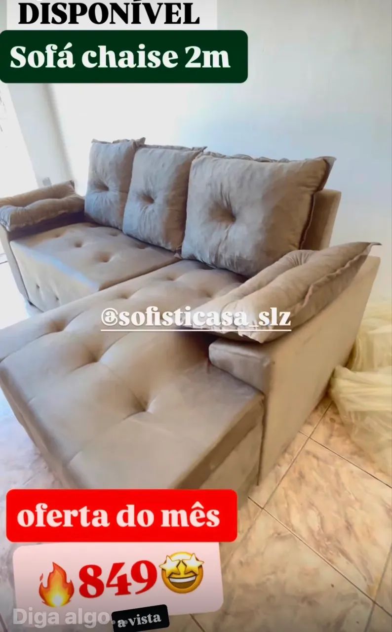 sofá novos, temos a partir de 599 - Foto 5