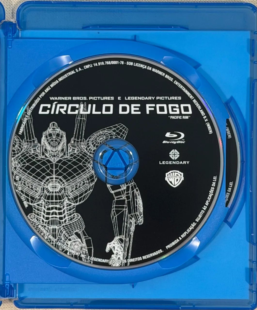 Blu-ray Círculo de Fogo (original) - Foto 3