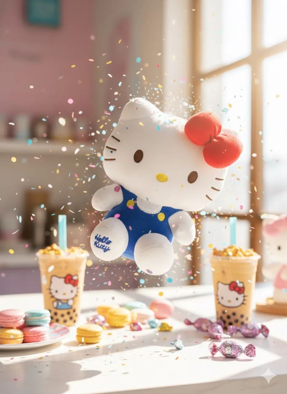 Hello kitty pelúcia 