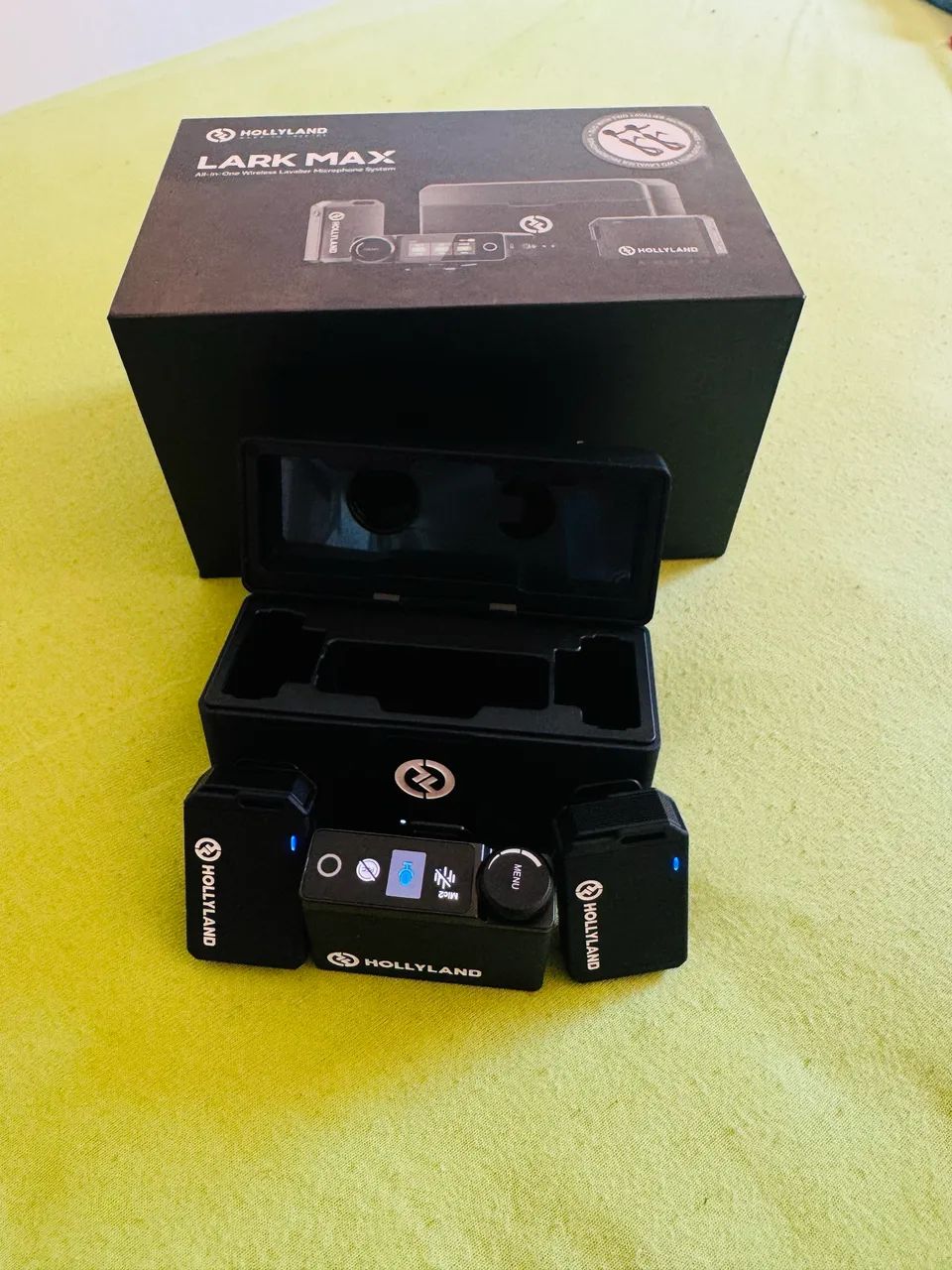 Microfone Lark Max Hollyland profissional  - Foto 3