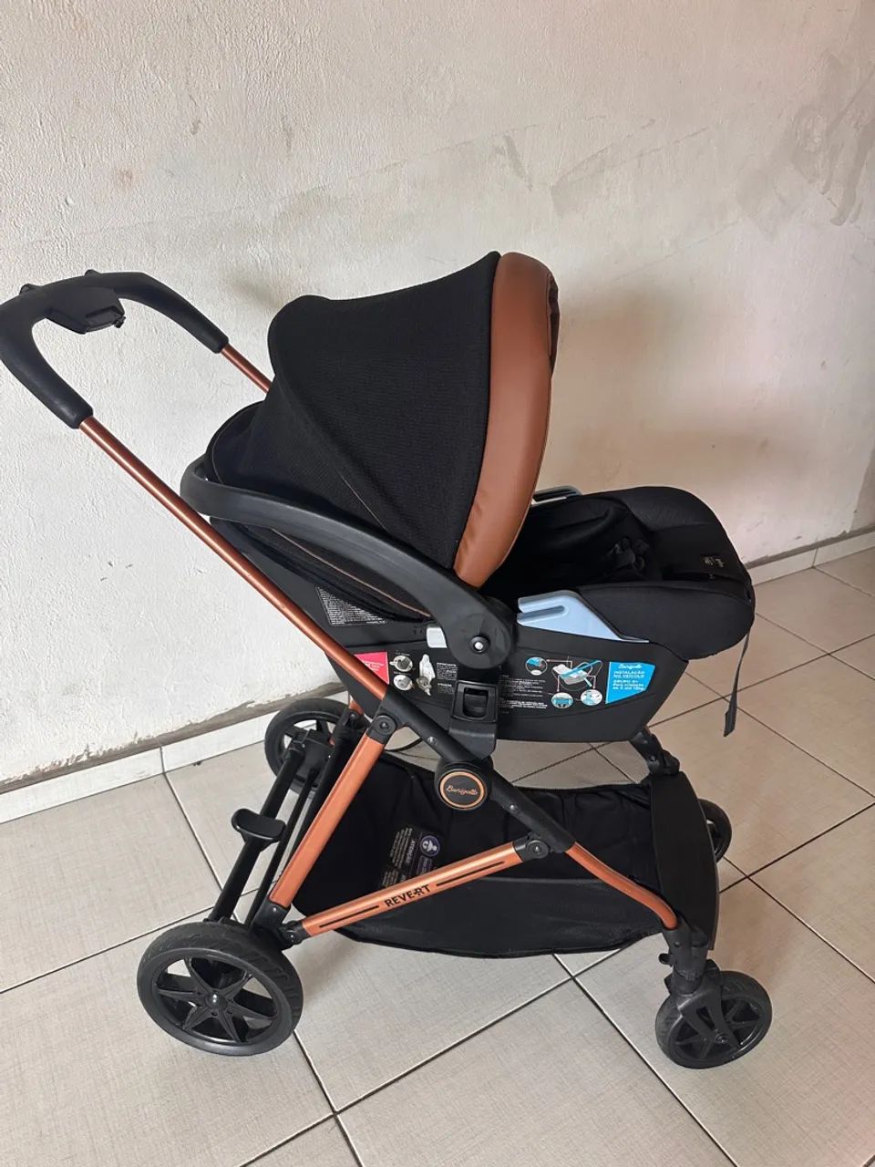 Carrinho de bebê seminovo  - Foto 2
