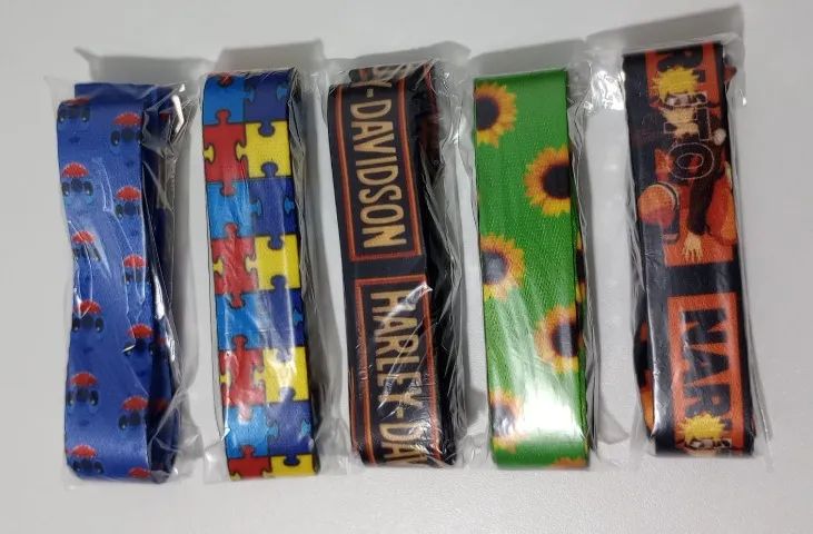 Cordão para crachá personalizado - Foto 2