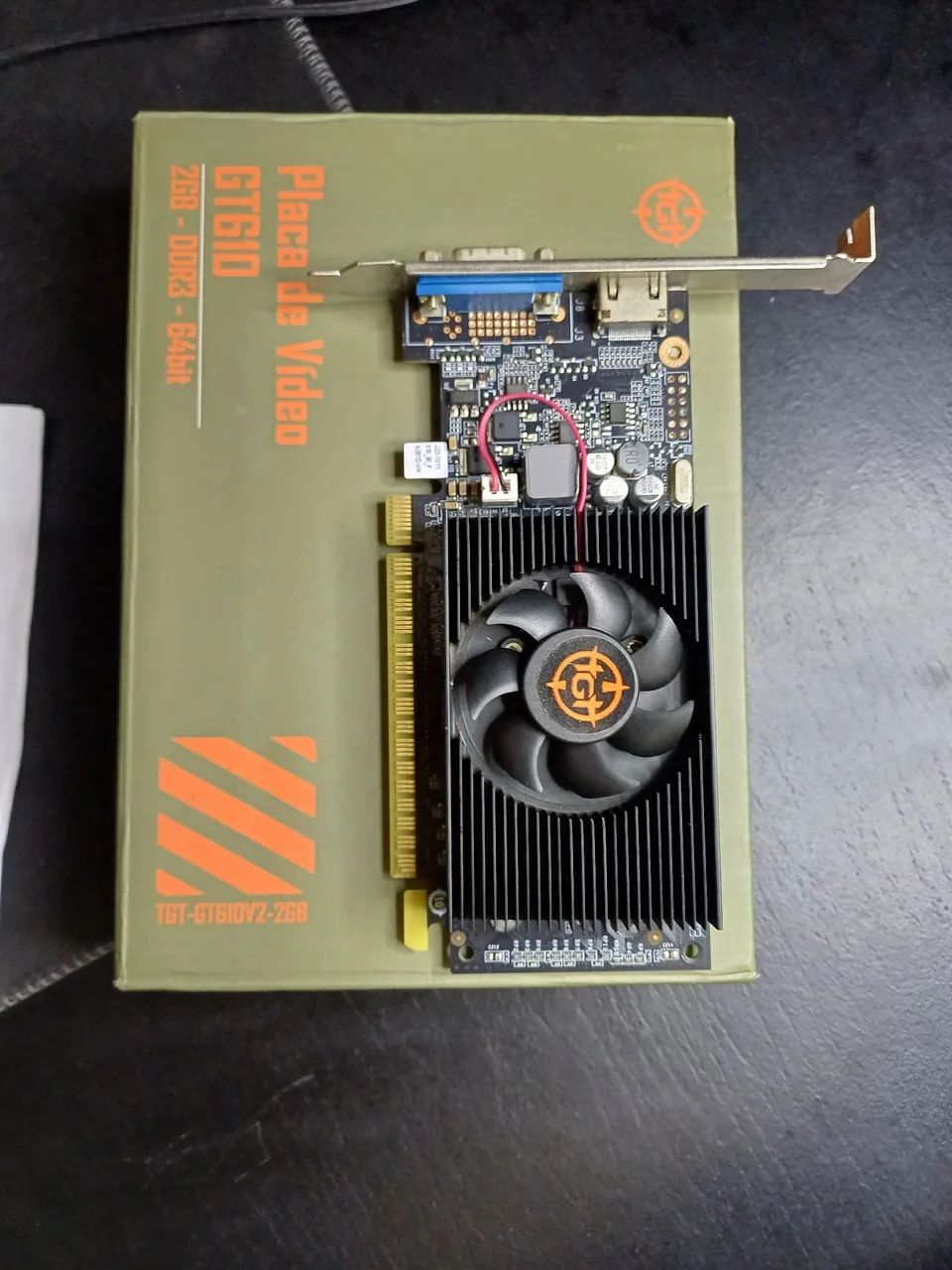 VENDO PLACA DE VÍDEO SEMI NOVA  - Foto 2