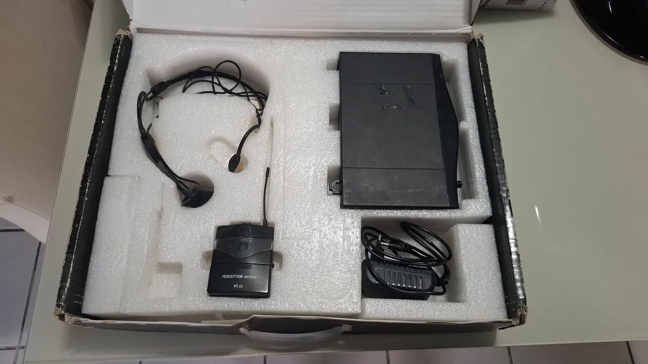 Microfone Sem fio AKG Headset Facial - Foto 5