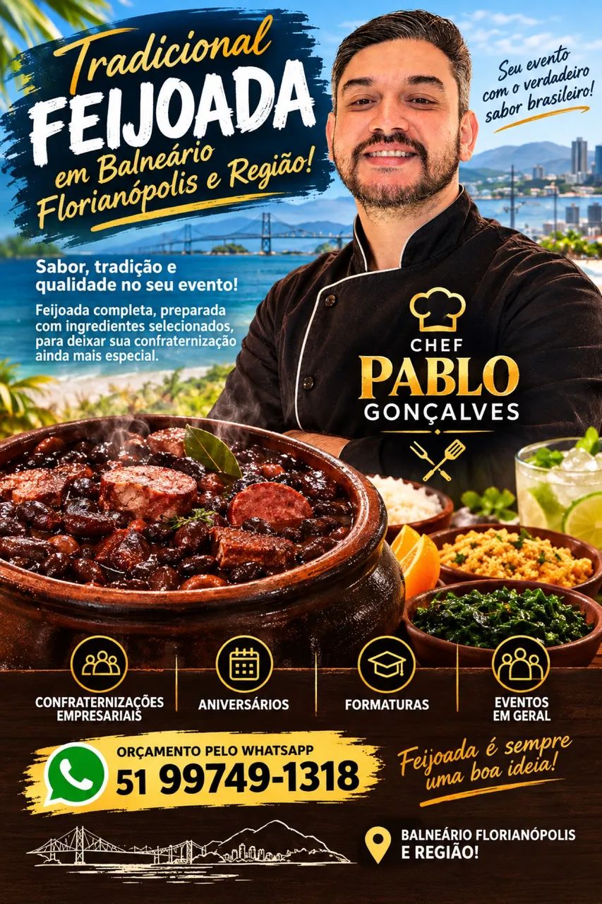 Feijoada completa em Balneário Camboriú e região!