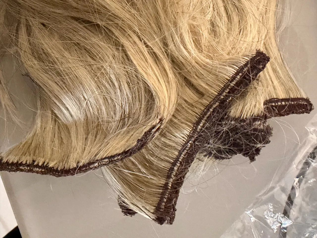 Cabelo Brasileiro Loiro 65cm - Foto 3