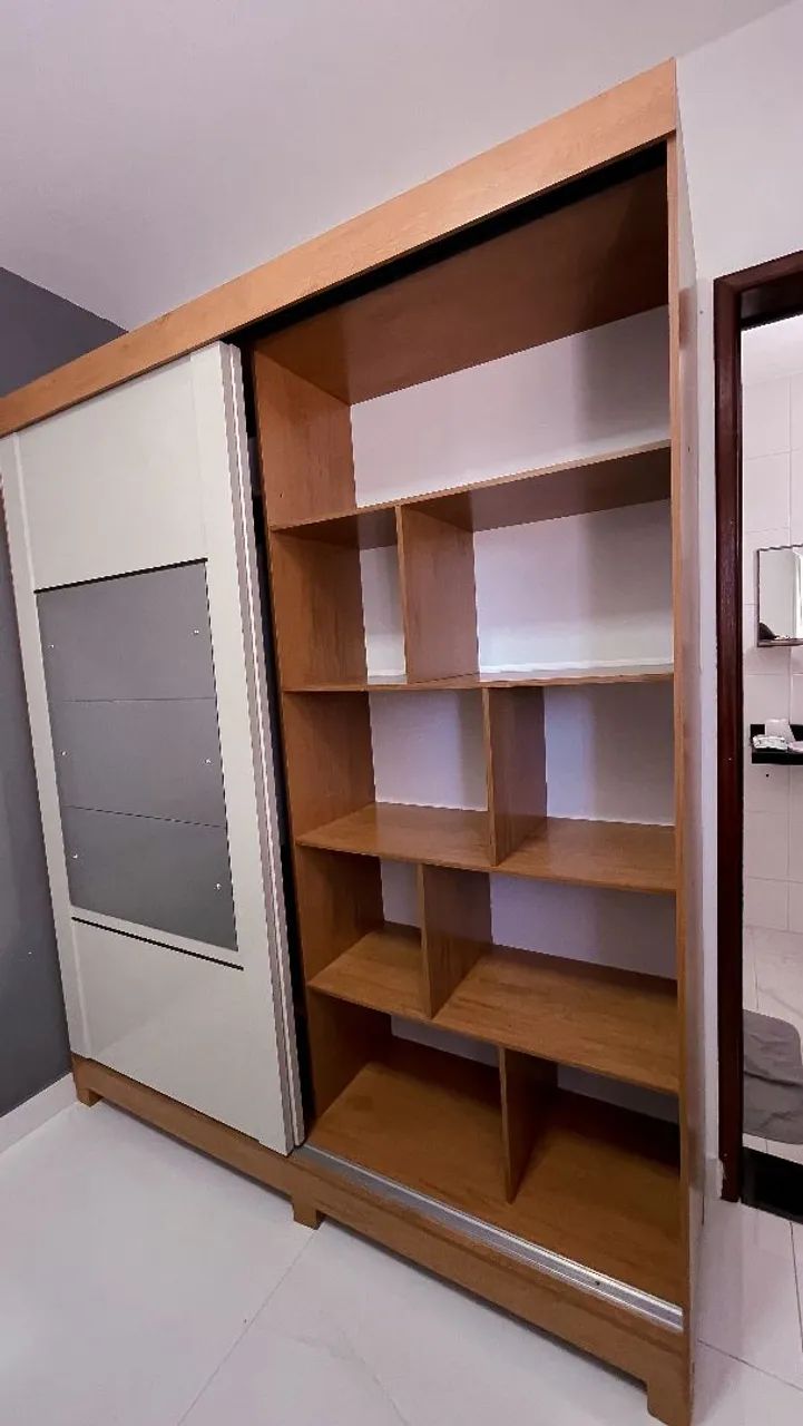 GUARDA-ROUPA CASAL COM ESPELHO - Foto 2
