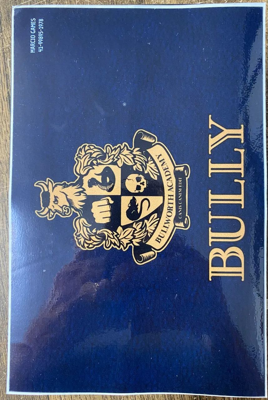 Plotagem Bully P/ Ps2 Slim 70 e 90 Mil - Foto 4