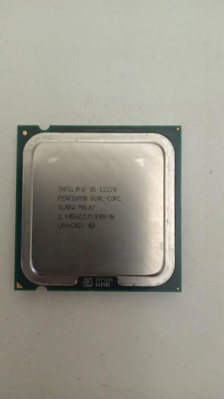 Placa mãe +Intel Pentium Dual-Core E2220  + Cooler original + 4GB Ram - Foto 2