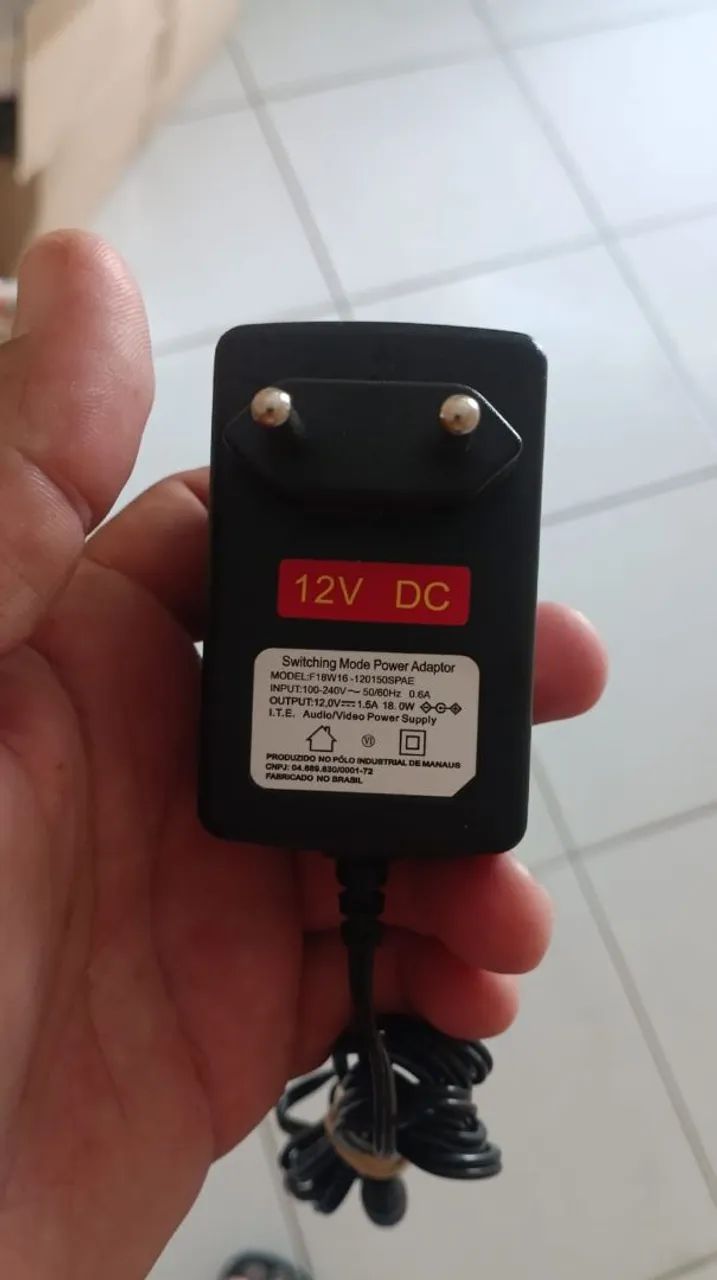 Fonte universal 5v 9v 12v 24v vários amperes 