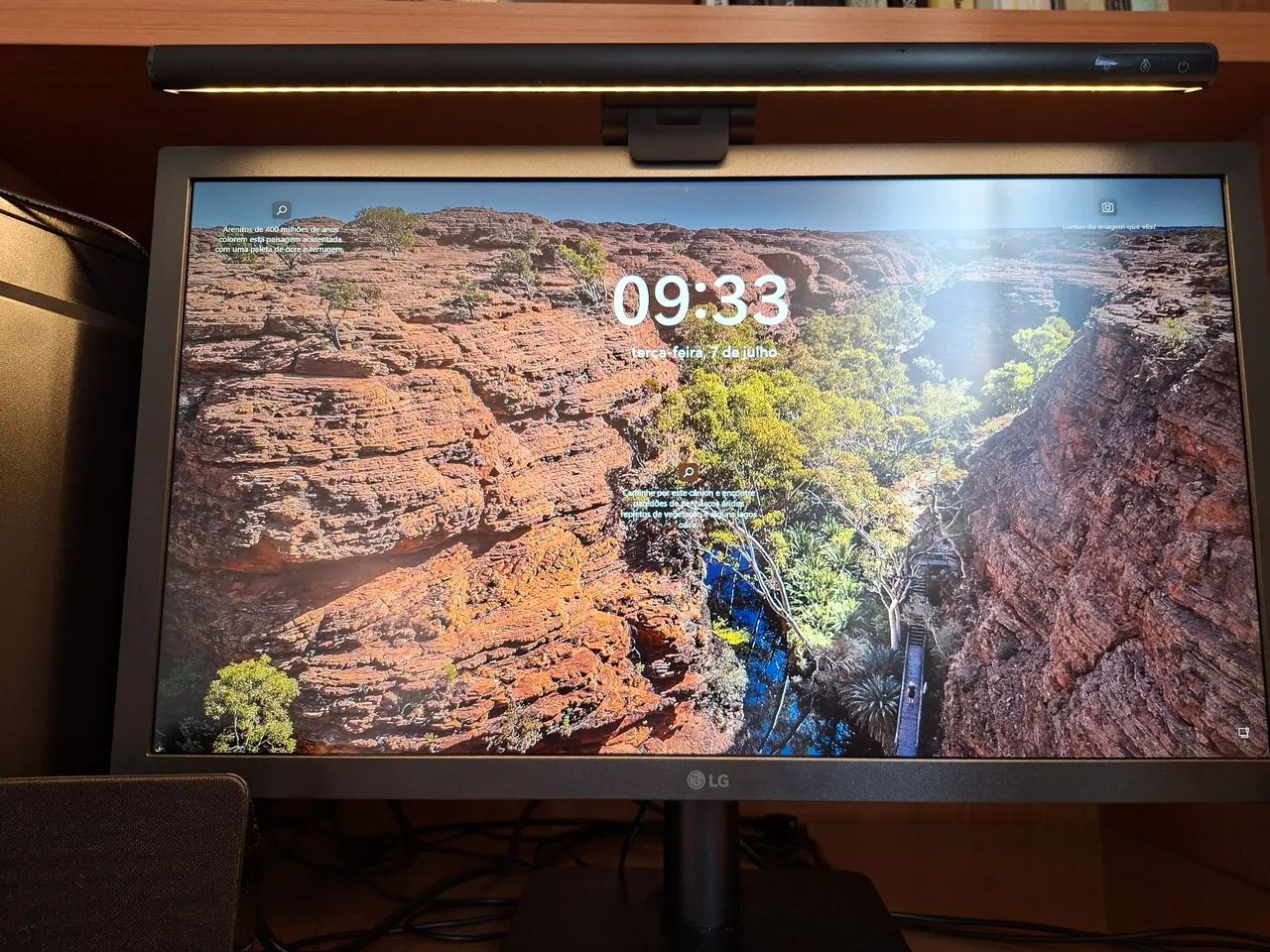 Luminária de monitor Baseus - Foto 4