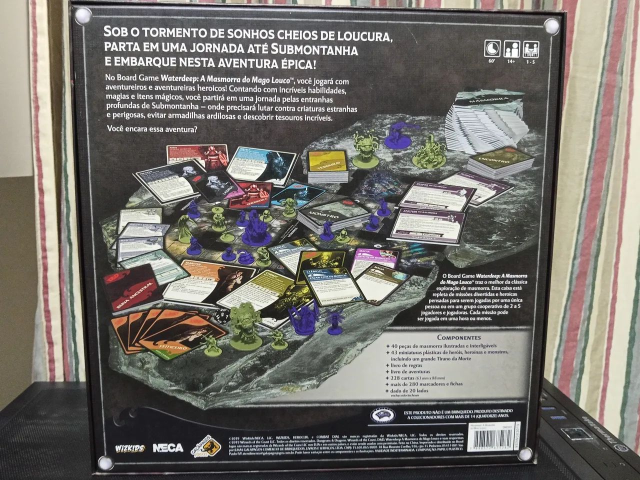Boardgame d&d masmorra mago louco - Foto 3