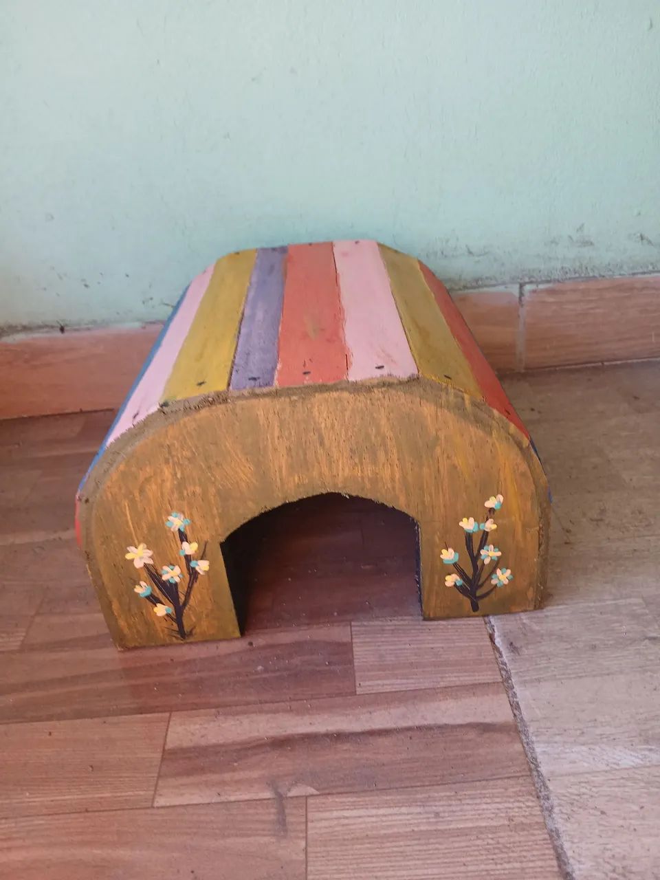 Toca de porquinho da Índia-Artesanal  - Foto 4