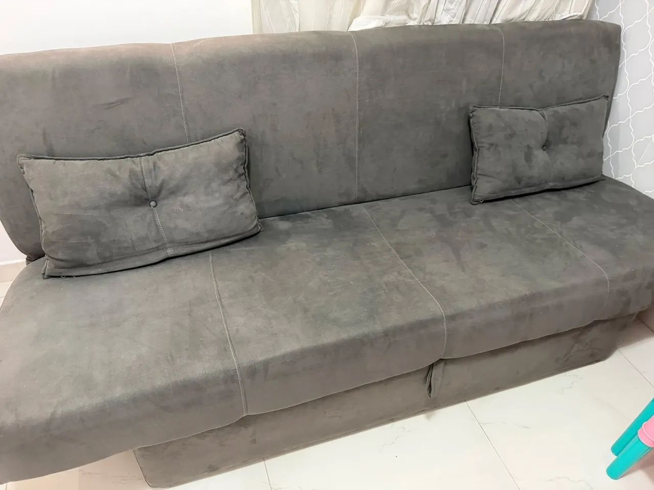 Sofá cama casal 3 lugares - Foto 3