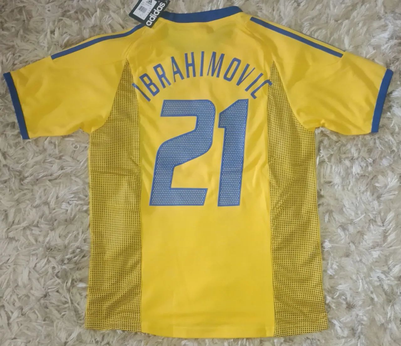 Camisa Suécia 2002 (Ibrahimovic)  - Foto 4