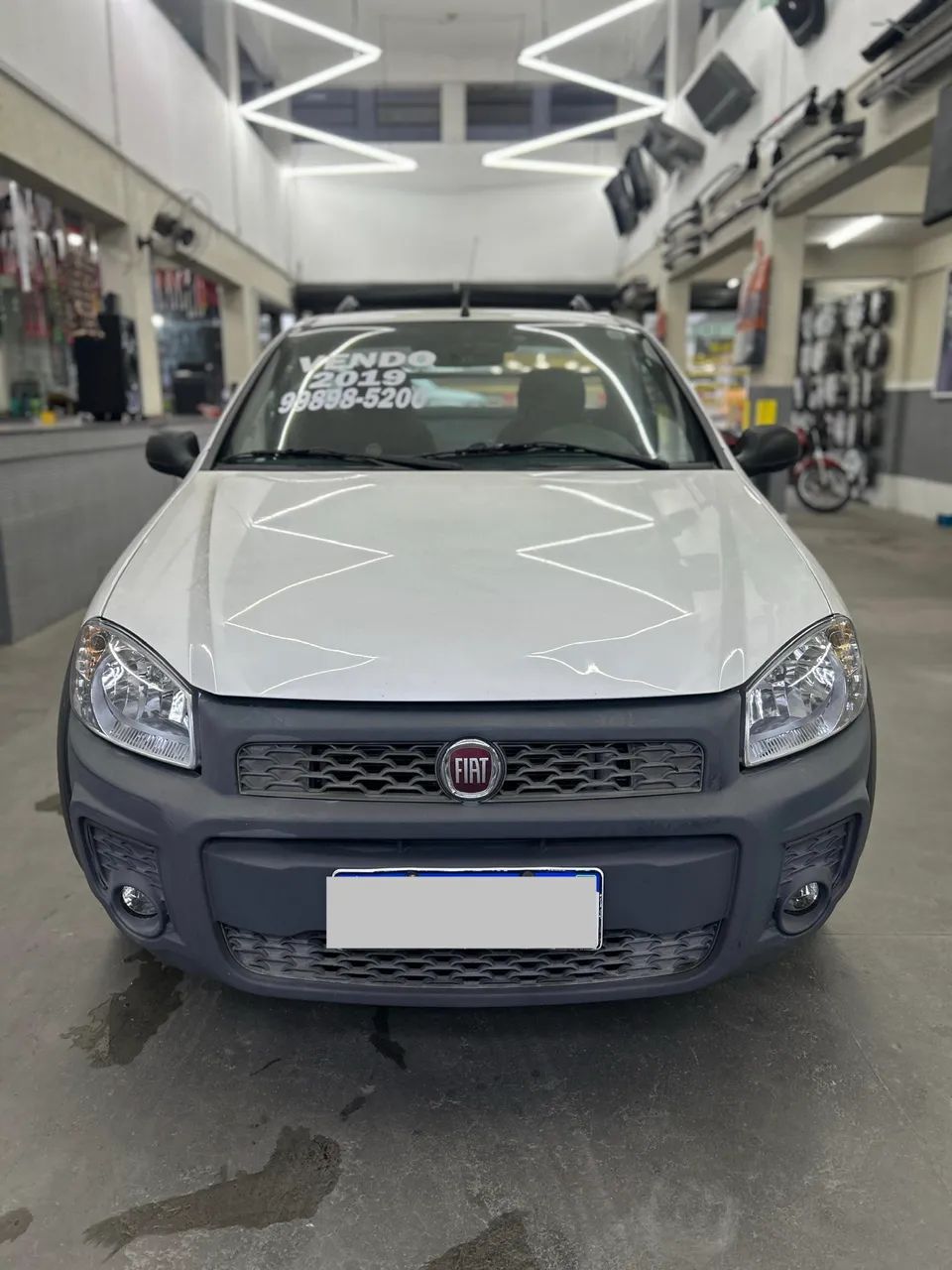 Fiat Strada Working Hard 1.4 Fire Flex 8V CS 2019 - Foto 2