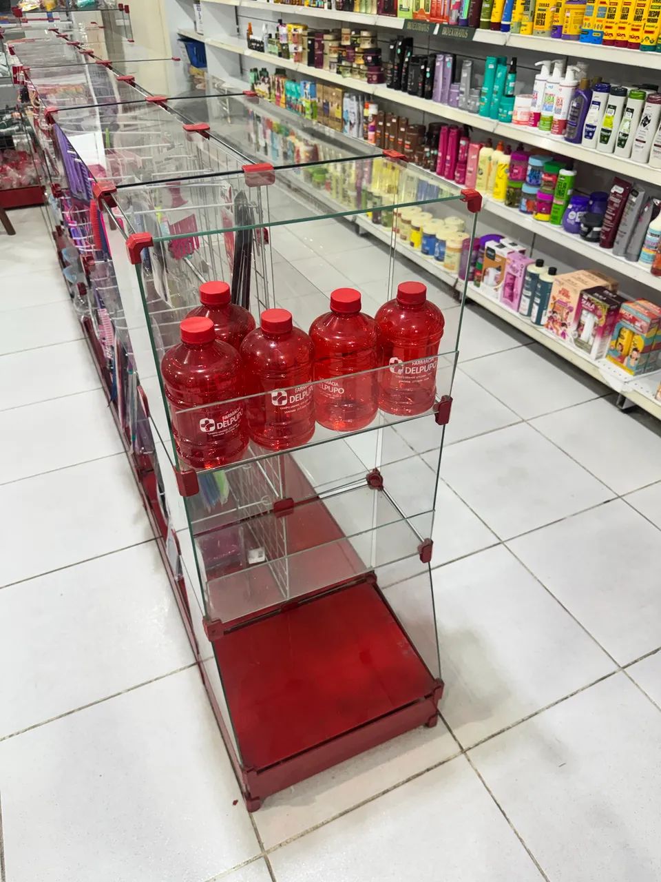 Gôndola de centro vidro - Foto 4