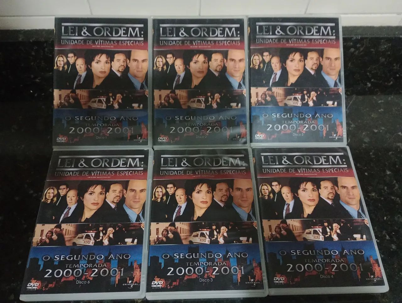Lei & Ordem - Special Victims Unit 12 Temporadas em dvd (usado