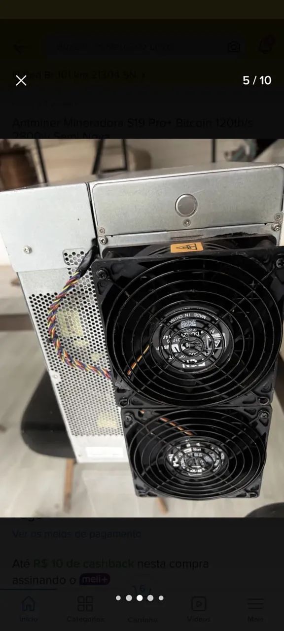 ASIC ANTIMINER S19 J PRO E K PRO - Foto 4