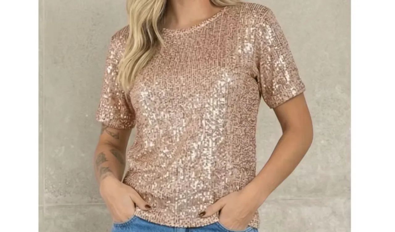 Blusas paetê  - Foto 4