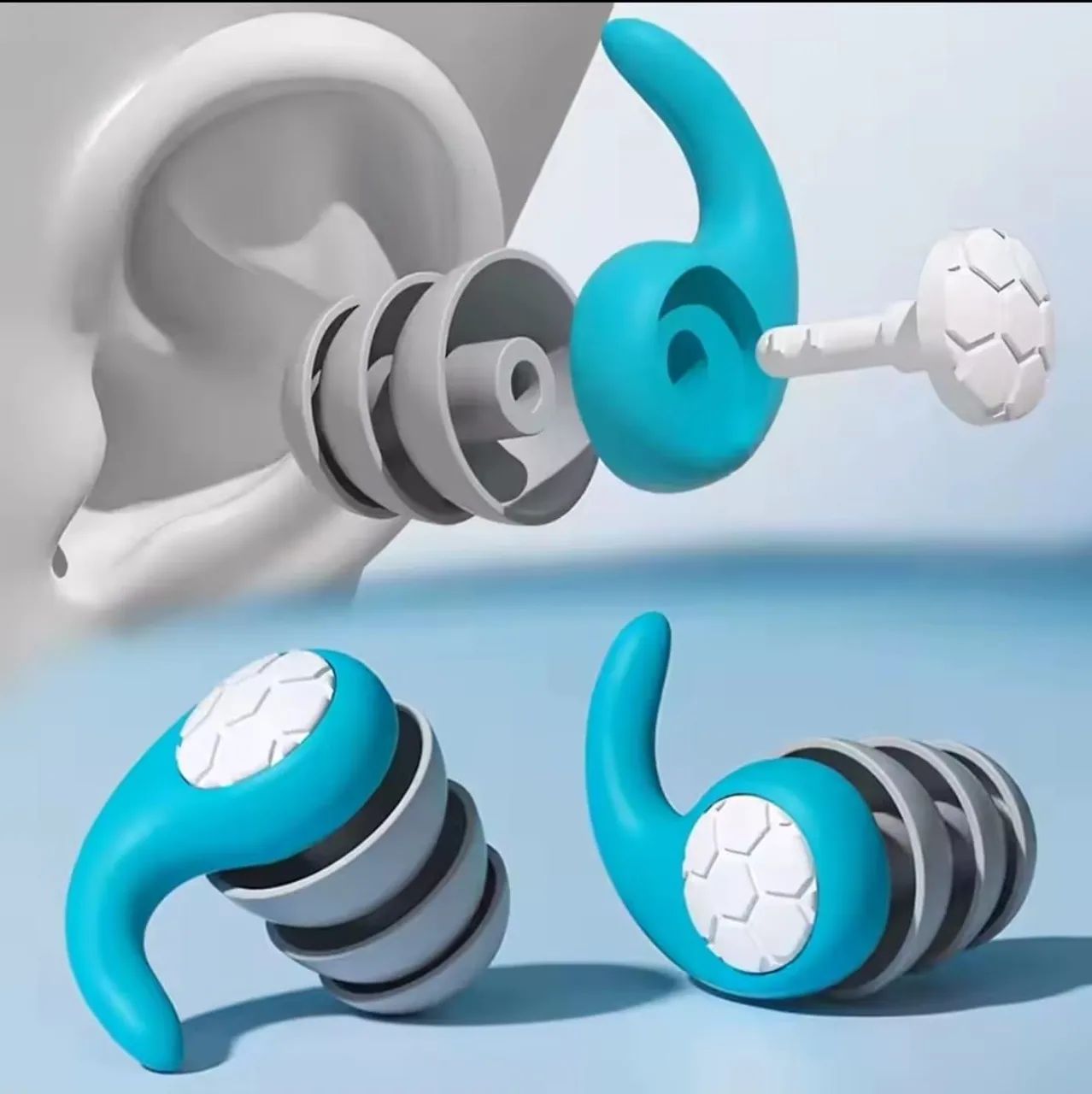 Protetor auricular silicone  - Foto 2