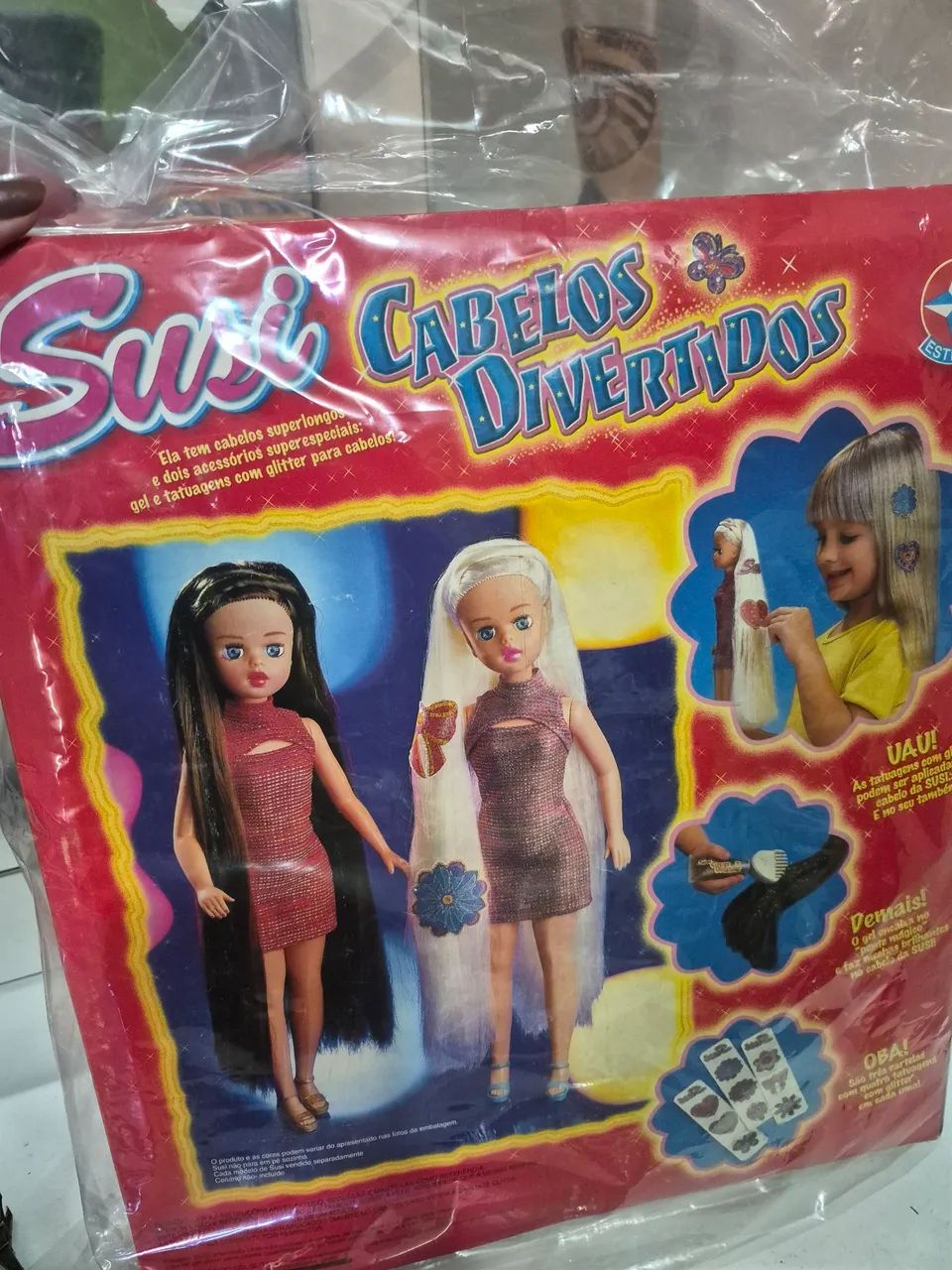 Susi　鹿の角小　3 Boneca Suzi Cabelos Divertidos - Brinquedos e Jogos - Nova