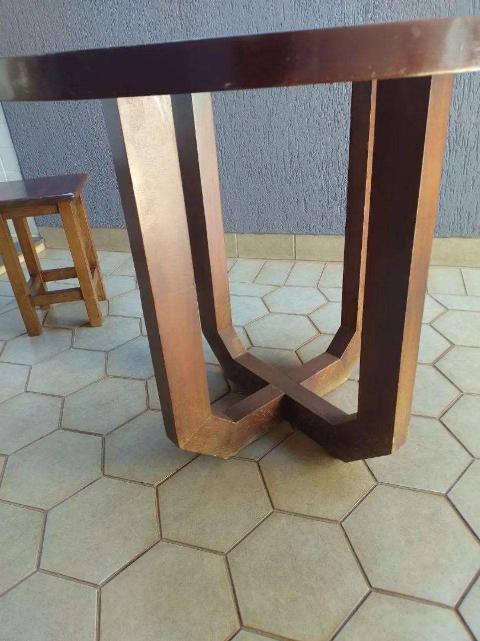 Mesa de Madeira Nobre - Foto 4