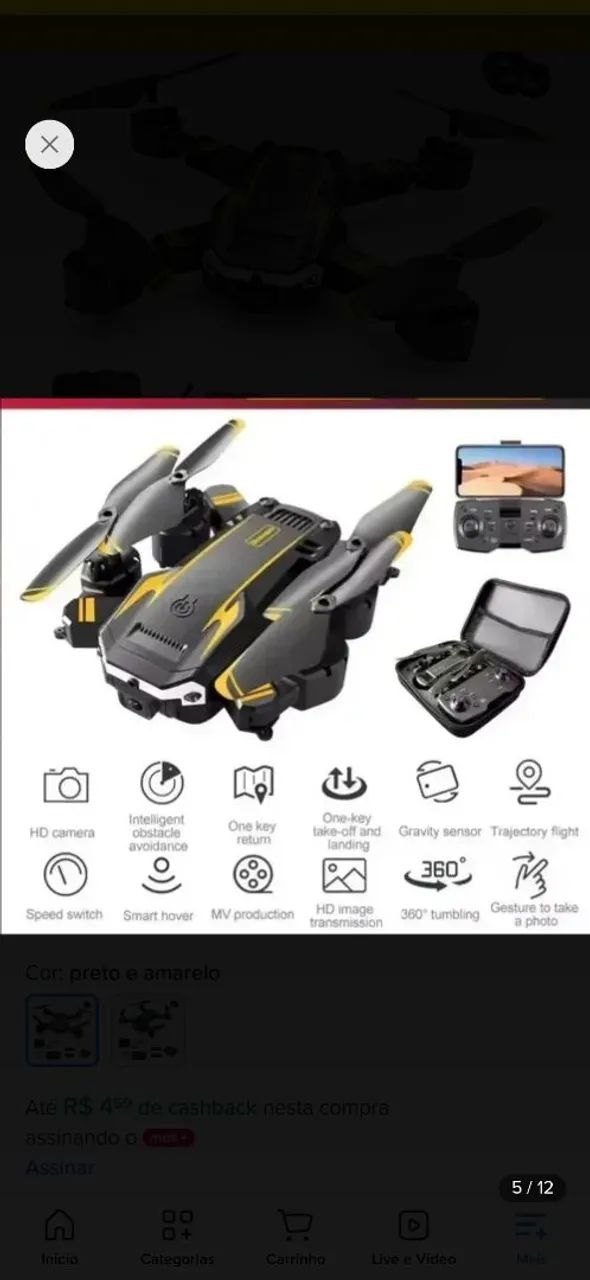 Mini drone promoção dia das crianças - Foto 5