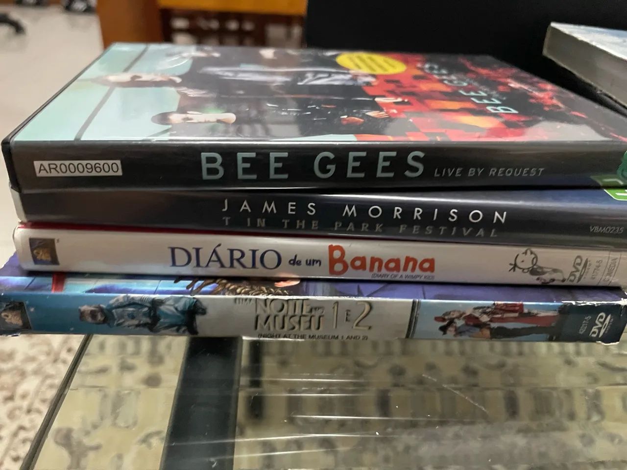 Coleção de DVDs