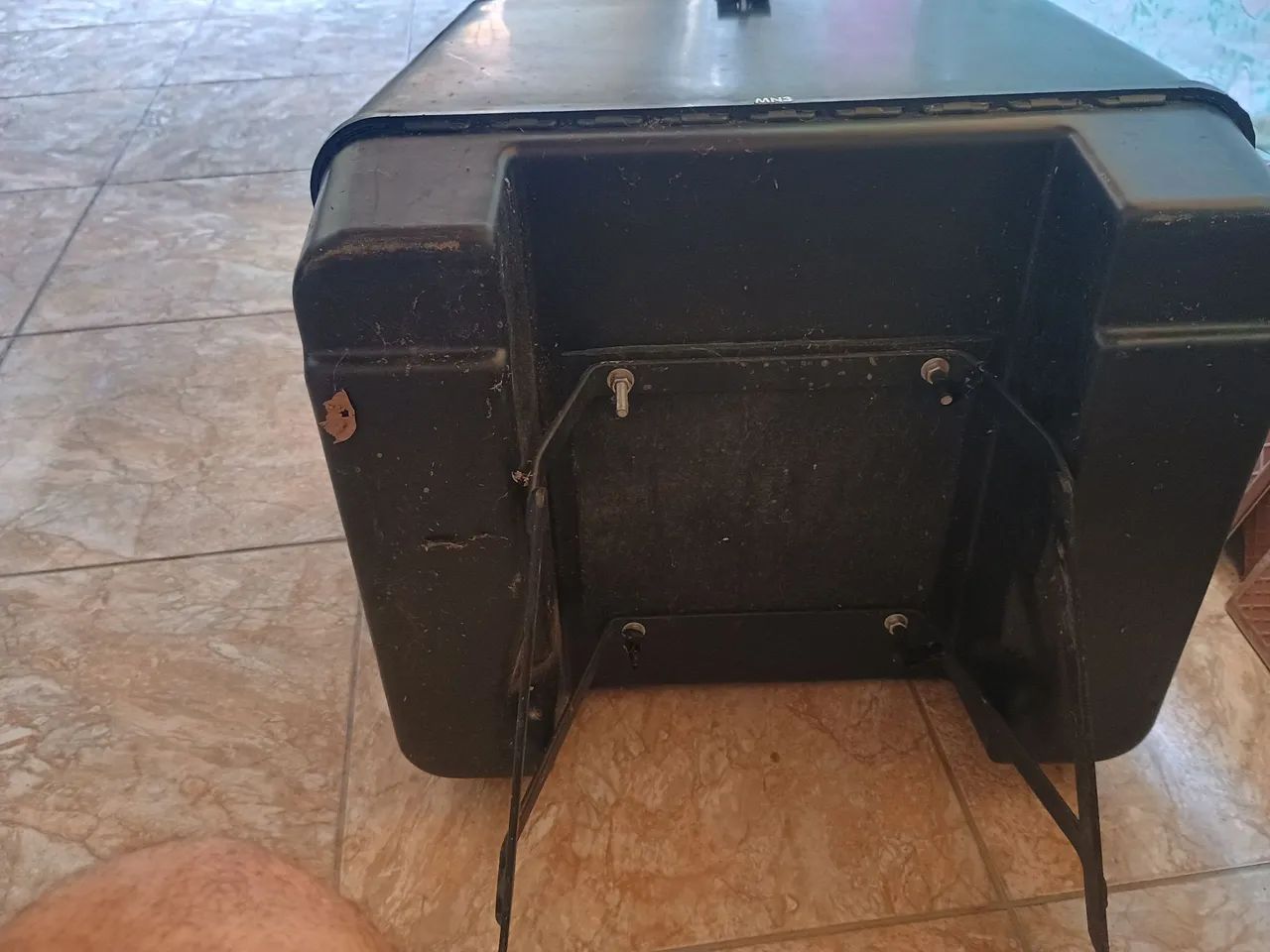 VENDO BAU MOTO E SUPORTE  COMPLETO - Foto 5