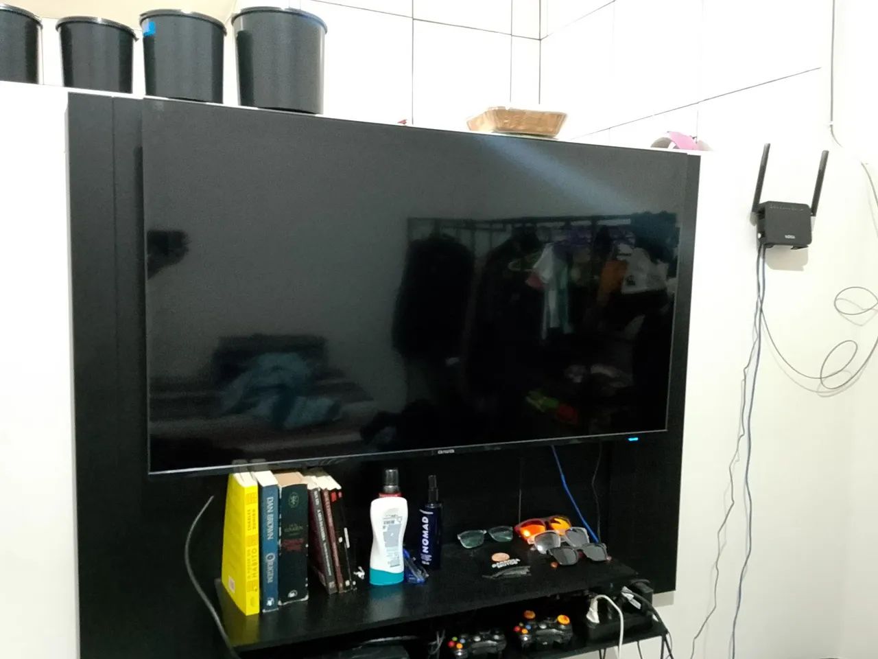 SmartTV Aiwa Slim 50' - 4k - 4 meses de uso.