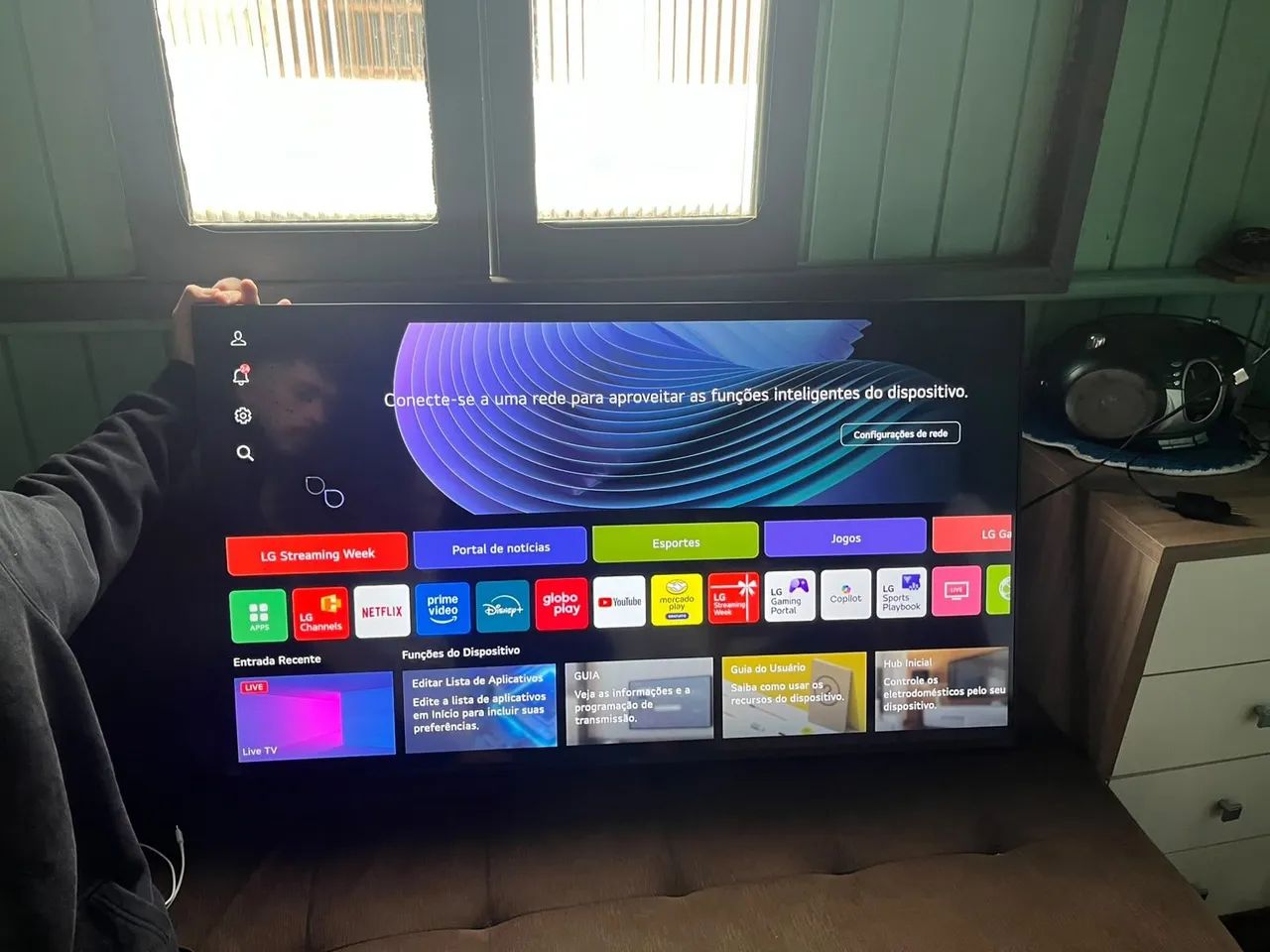 Tv de 55 polegadas da LG tem alexa  - Foto 5