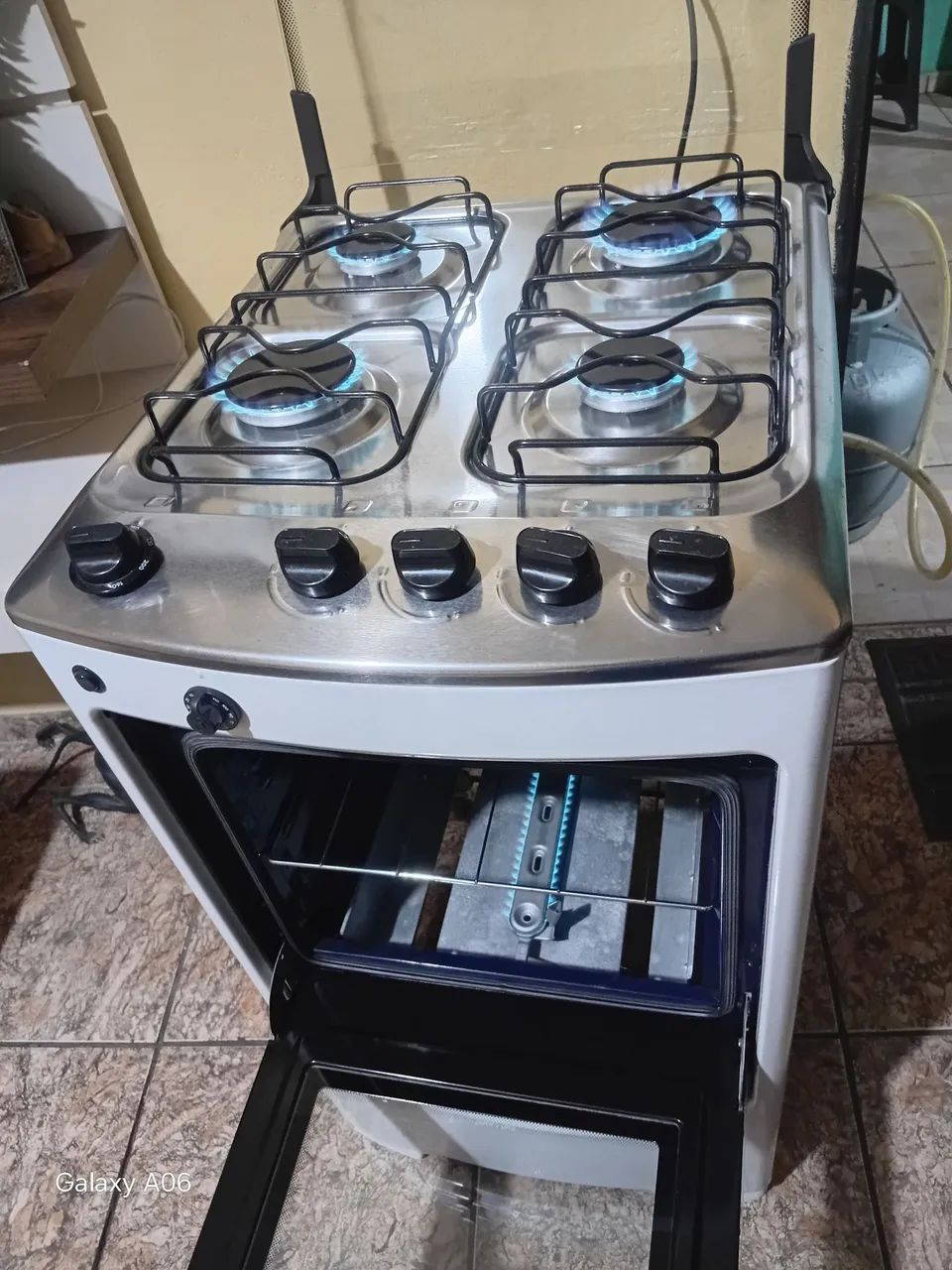 Fogao 4 bocas automático  - Foto 5
