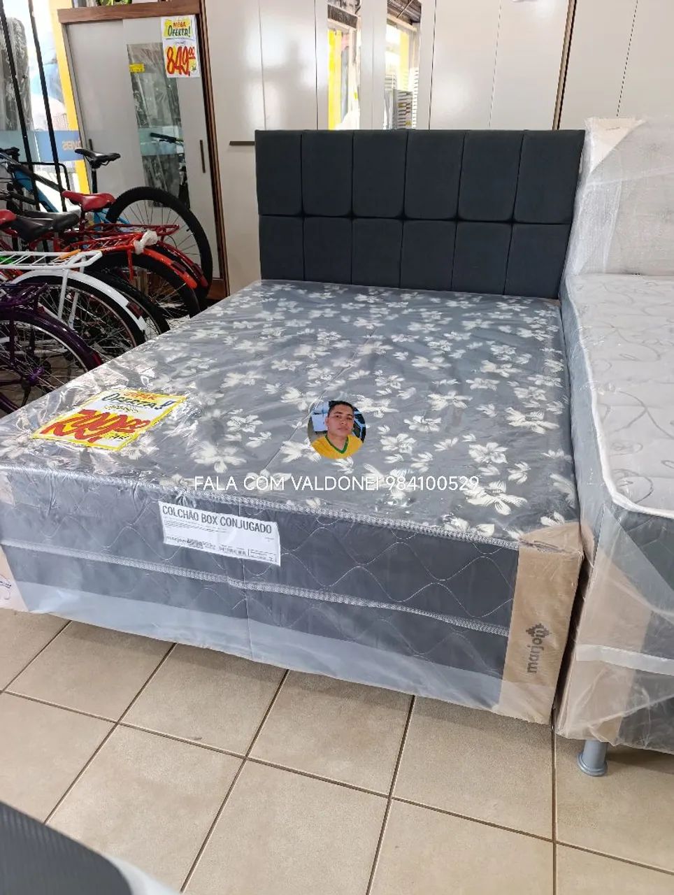 PROMOÇÃO CAMA BOX CASAL ESPUMA D28  - Foto 3