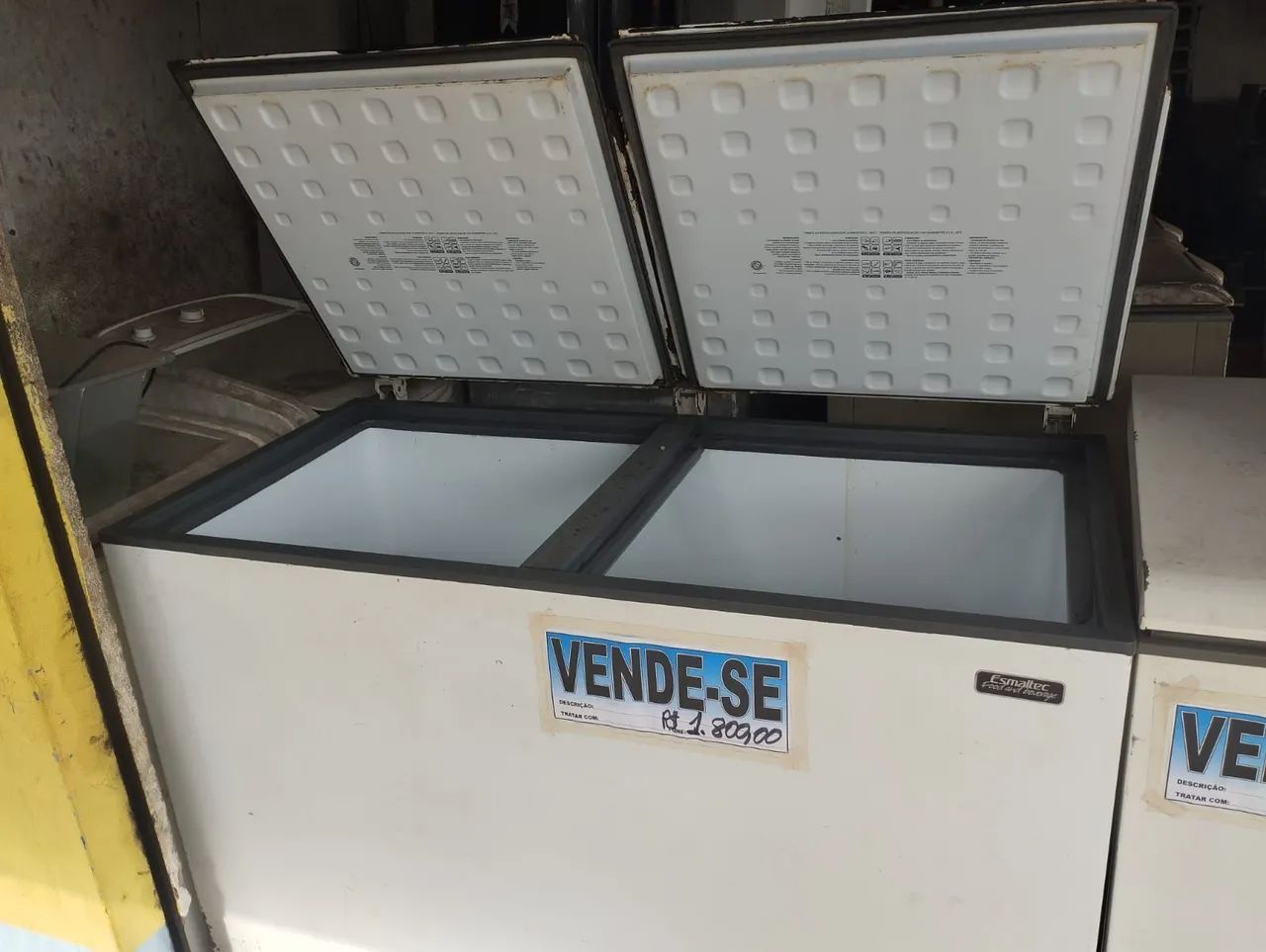 Freezer horizontal grande 
