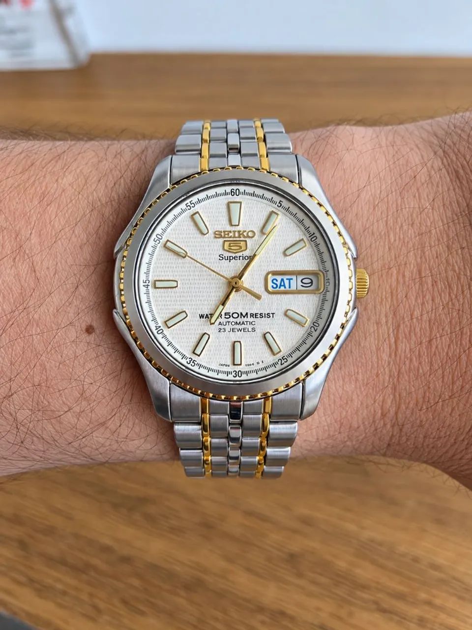 Relógio Seiko Superior Automático 23 Jewels - Foto 2