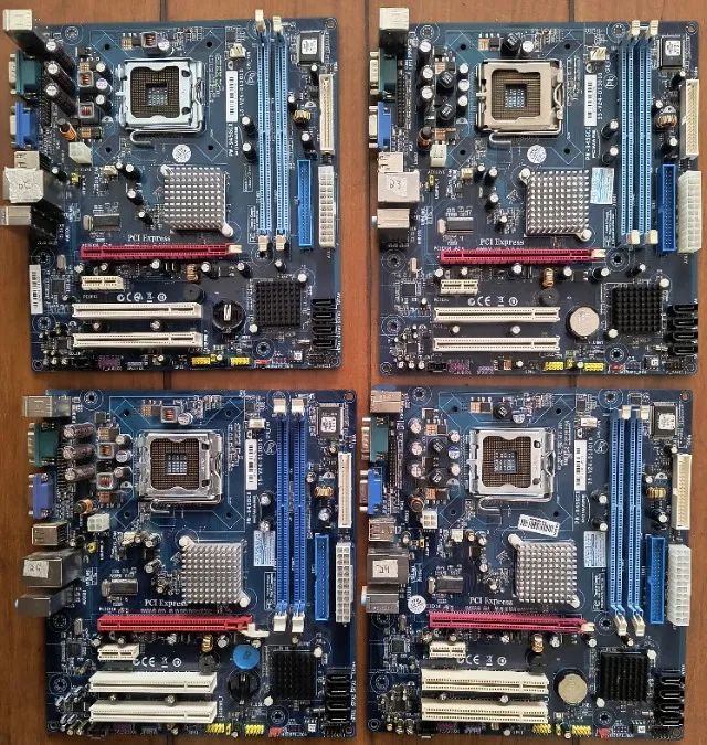 4 x Placa Mãe Pw-945gcx Lga 775 PcWare - Foto 2