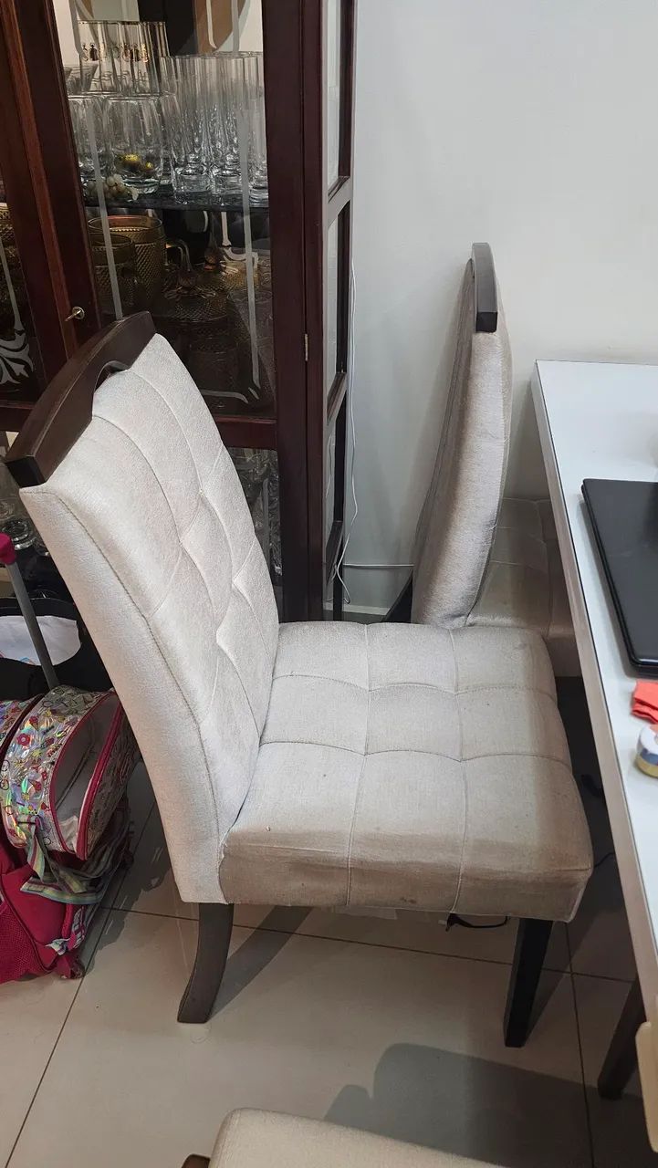 Vendo cadeiras para mesa de jantar (leia o anúncio) - Foto 2