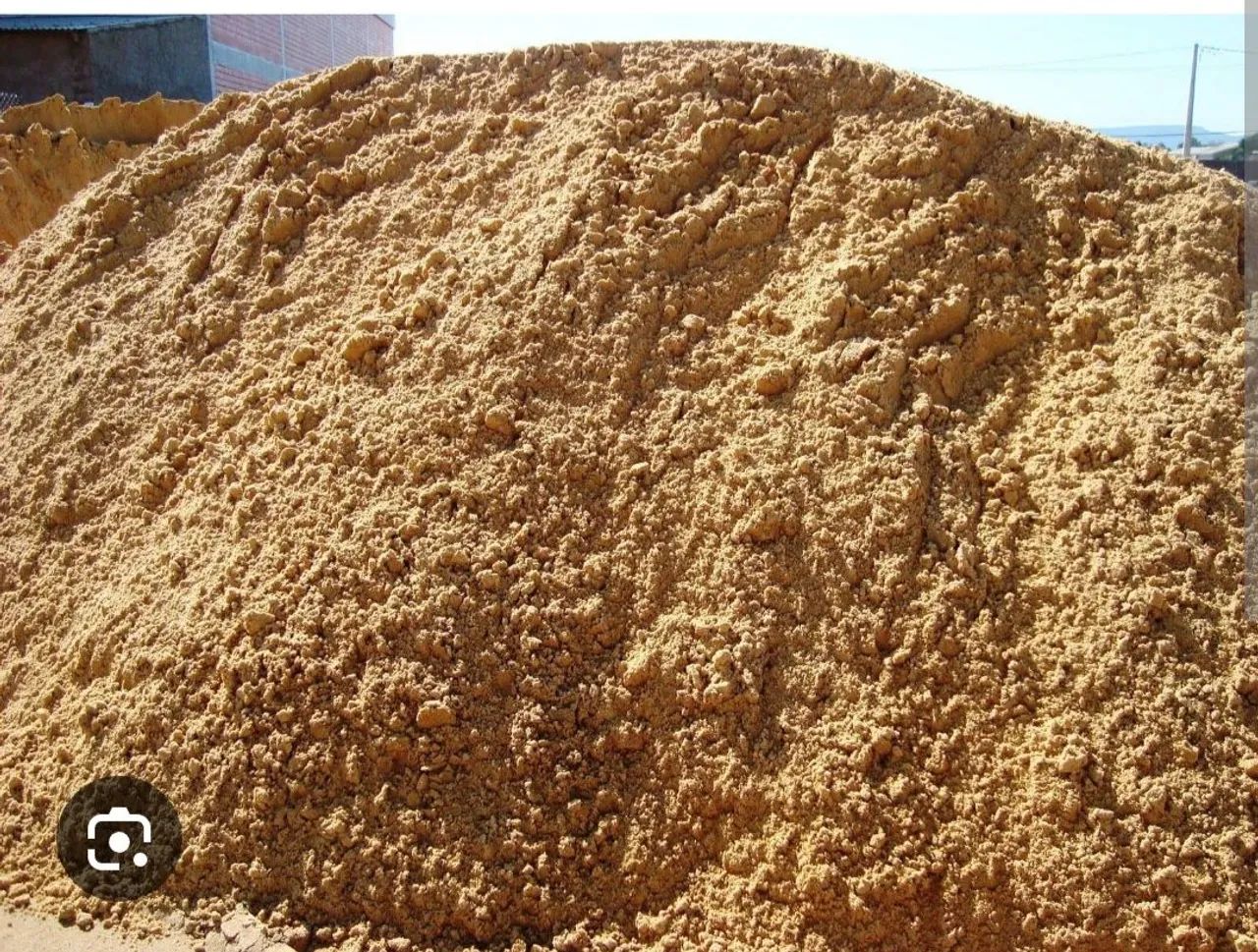 Vendo 4 metros de areia média não vou usar mais