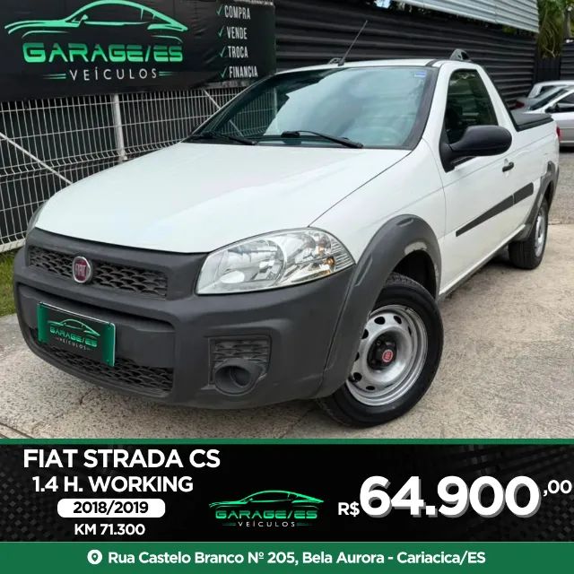 Fiat Strada Working Hard 1.4 Fire Flex 8V CS 2019